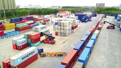 中欧班列 满载进出口产品的神奇列车